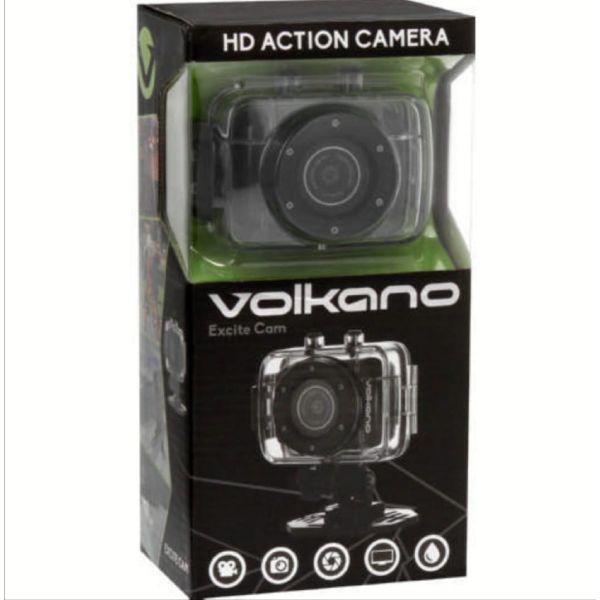 VOLKANO Excite Series Waterproof HD Action Camera – Realkaizen